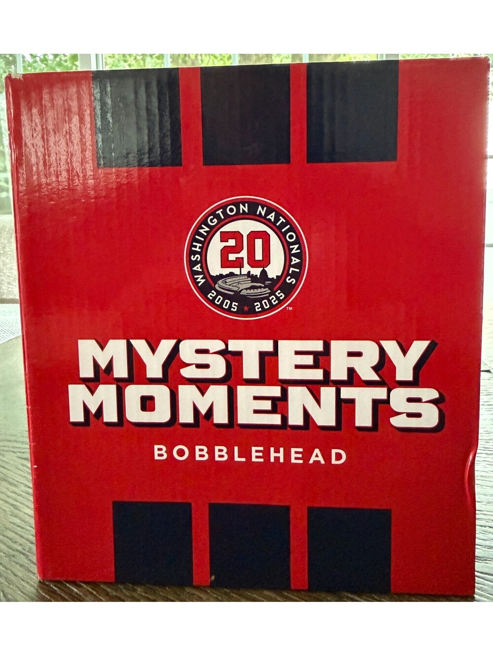 2025 Howie Kendrick Washington Nationals Mystery Moments Bobblehead SGA 2019 WS